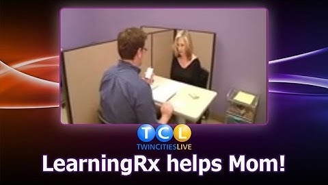 LearningRx (952) 226-1115 - Helps adults too!  Interview on Twin Cities Live Tutoring Savage