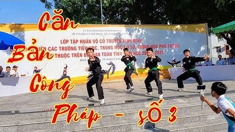 Căn bản công pháp 45 động tác. Huy chương vàng toàn quốc.