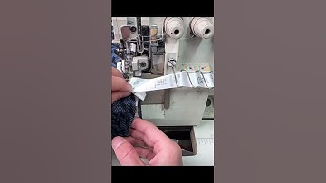 How Factories Sew Labels in Seconds — With This Tool!