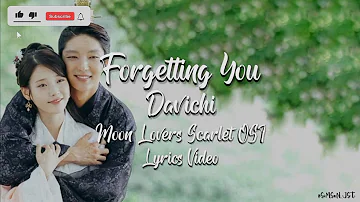 Forgetting You - DAVICHI (Lyrics Video) | Moon Lovers Scarlet OST | Kdrama