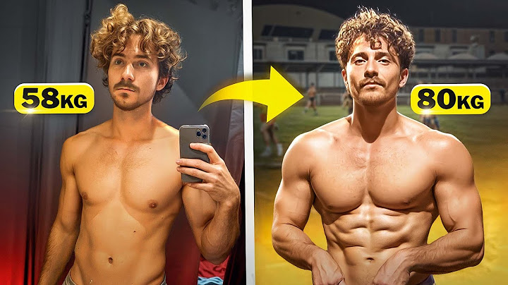 Je t'explique en 3min comment j'ai pris 20Kg (Prise de Masse)