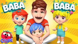 Baba Ve Çocuklar Çizgi Film Eğlenceli Bebek Ve Çocuk Şarkıları Çilek Tv