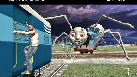 Franklin Fight Horror Thomas Train in Indian Bike Driving 3D