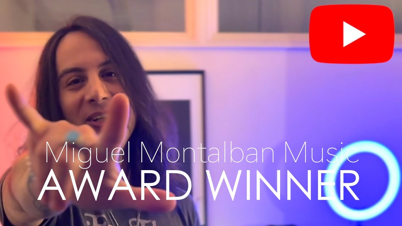 Miguel Montalban YOUTUBE AWARD WINNER!!
