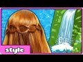 Loop Waterfall Braid | Hair Tutorial | Cute and Easy Hairstyles by HooplaKidz Style