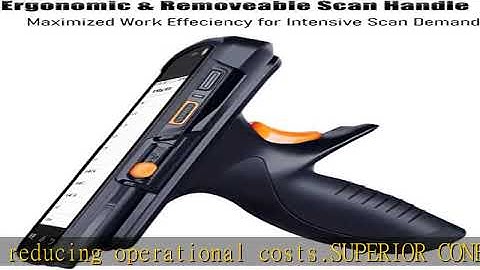 Rugged 4G LTE Android Barcode Scanner Pistol Grip Handheld Mobile Computer 5" Touch Screen with Hon