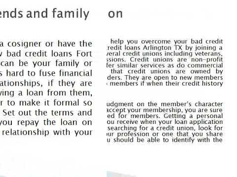 Loans For Veterans With Bad Credit >> How To Get Bad Credit Loans In Fort Worth Tx D818 Loans For Veterans With Bad Credit >> How To Get Bad Credit Loans In Fort Worth Tx D818