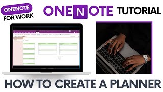 HOW TO CREATE A ONENOTE PLANNER (2024) | Use OneNote for Work | Organization | Increase Productivity