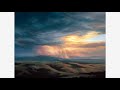 Oil Painting Thunderstorm Clouds