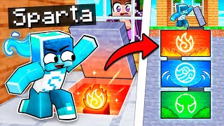 ¡El MEJOR ESCONDITE en LA BASE SECRETA ELEMENTAL!🔥😂 Sparta356