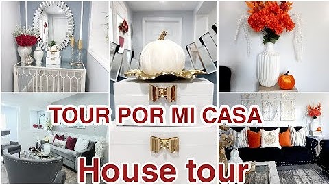 TOUR POR MI CASA /COMO DECORE MI HOGAR PARA ESTA TEMPORADA/ Como decorar la casa