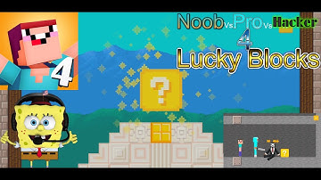 Noob vs Pro vs Hacker 4: Lucky Block - Android Gameplay | 1080p 60fps