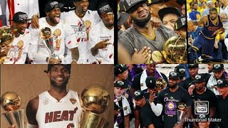 Best Of Lebron 10 NBA FINALS APPEARANCES