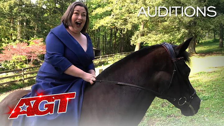 Erin McCarthy Performs Opera While Riding a HORSE?...