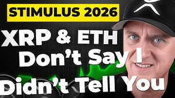 XRP en ETHEREUM ‼️ STIMULUSCHEQUES 2026 (Zeg niet dat ik het je niet verteld heb!)