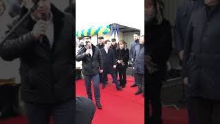 відкриття пішохідного мосту в Чабанах 23.12.2017