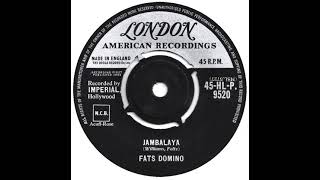 UK New Entry 1962 (75) Fats Domino - Jambalaya