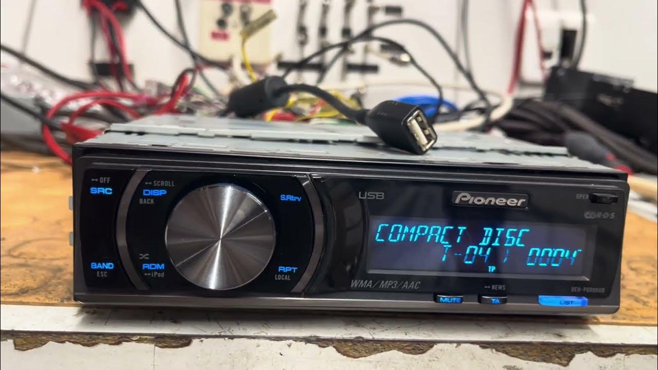 Restauration Pioneer DEHP6000UB YouTube