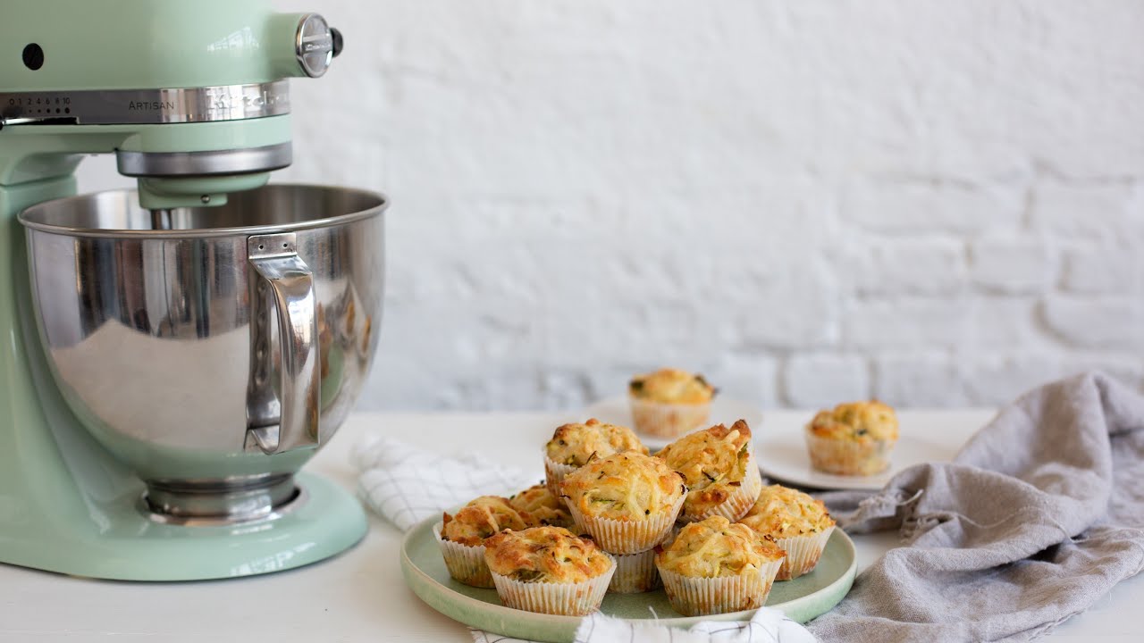 Zucchini Muffins Recipe Kitchenaid Youtube
