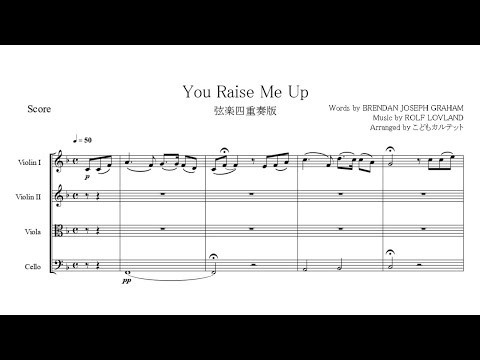 You Raise Me Up【弦楽四重奏版】 - ケルティック・ウーマン