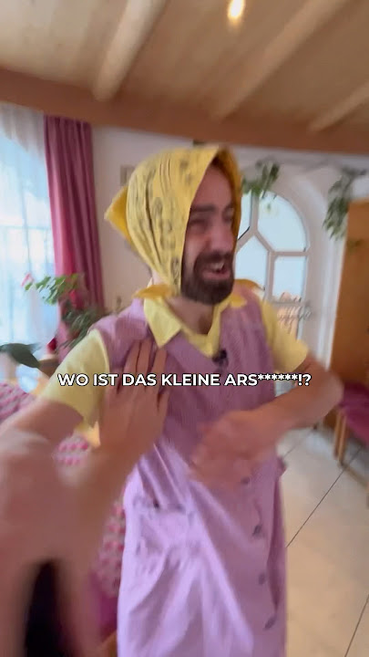 Wenn man der Oma fremdgeht #comedy #lustig #funny #südtirol #sketchcomedy