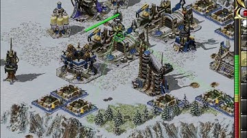 C&C Red Alert 2 Megapack Challenge 1v7 - Frozen Sun - Yuri