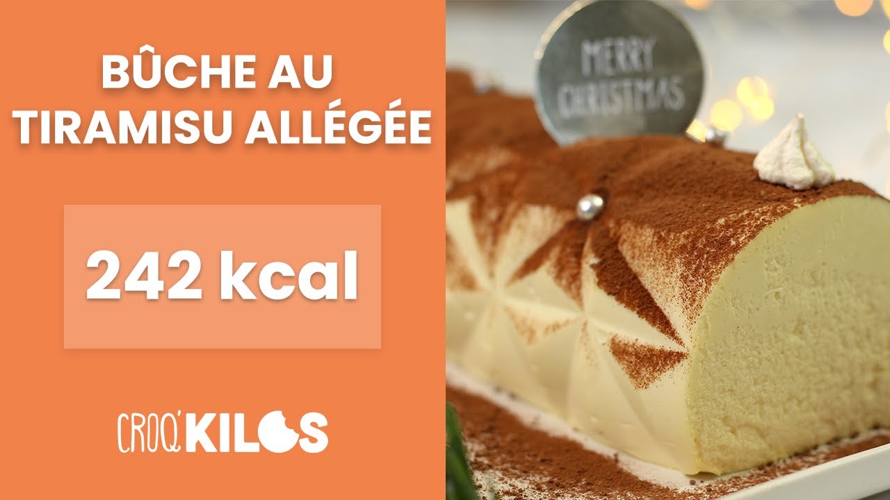 Buche Au Tiramisu Allegee Croq Kilos Youtube