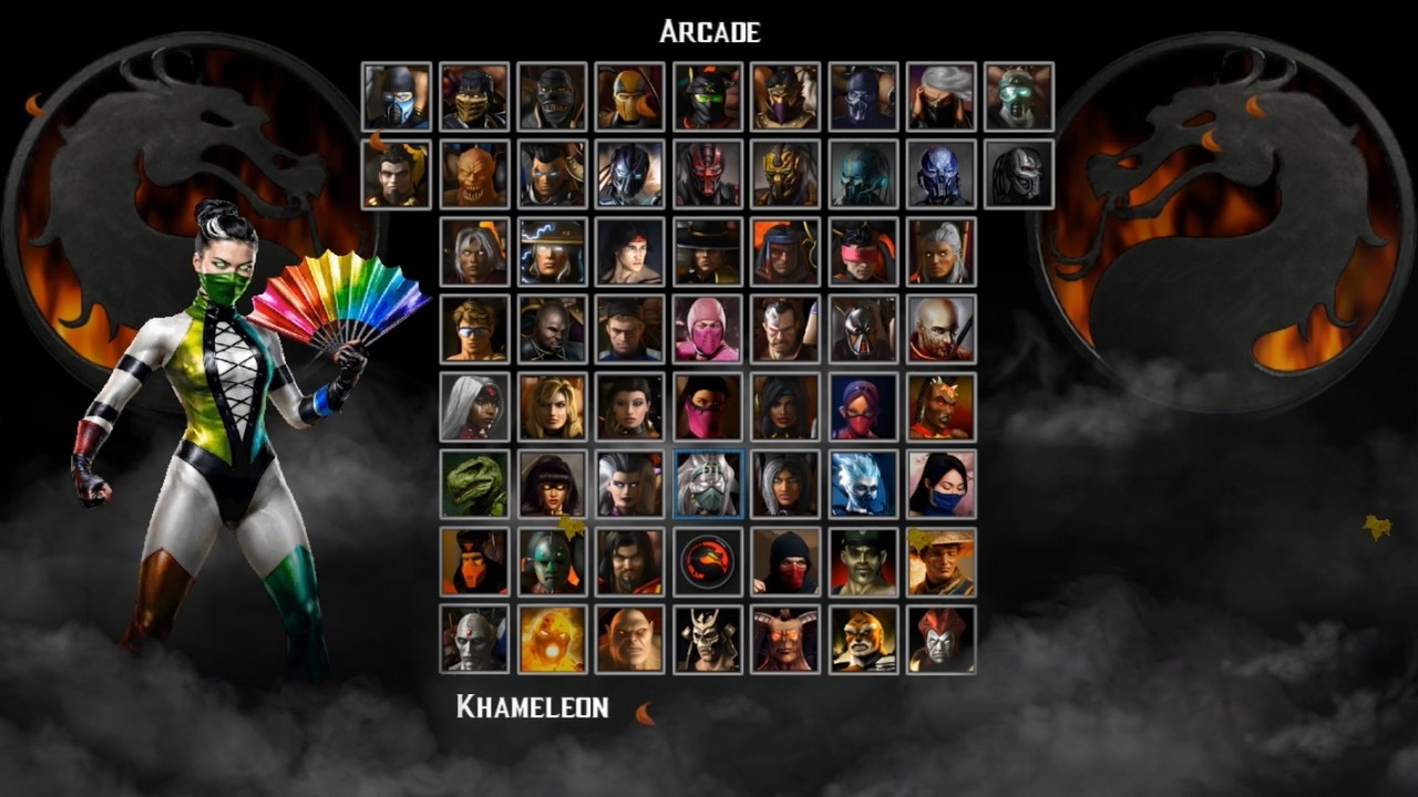 Mortal Kombat Defenders Of The Earth Plus 2026 - Прохождение игры с участием Кхамелеона