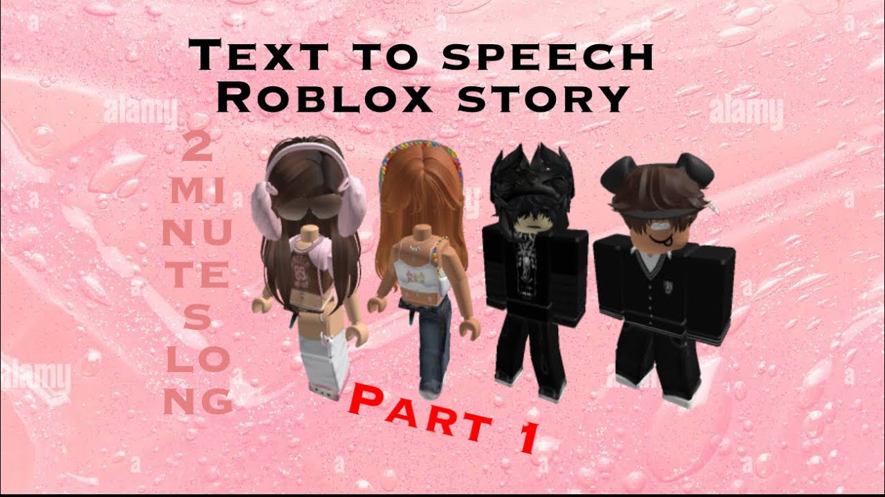 text to speech roblox story