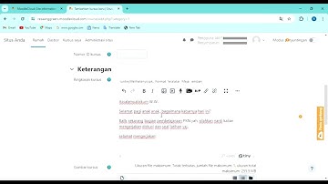 Pembuatan Kursus di MoodleCloud.com ( Tugas Tutorial 3 Perancangan Web Pembelajaran)
