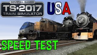 Train Simulator 2017 - Speed Test! #2 (USA locomotive) screenshot 4