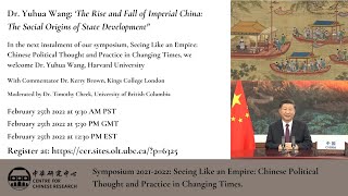 The Rise and Fall of Imperial China: The Social Origins of State Development