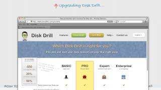 Disk Drill 2 : Upgrading  Disk Drill Basic | Video Tutorial  #3