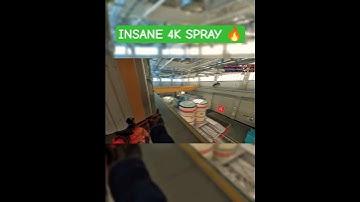 INSANE 4K SPRAY on NUKE CS2 🔥🔥 || @ryukiee01 #cs2 #new #shorts #clips #4k #gaming