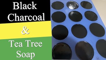 Charcoal Facial Soap | Tea Tree Cold Process Soap