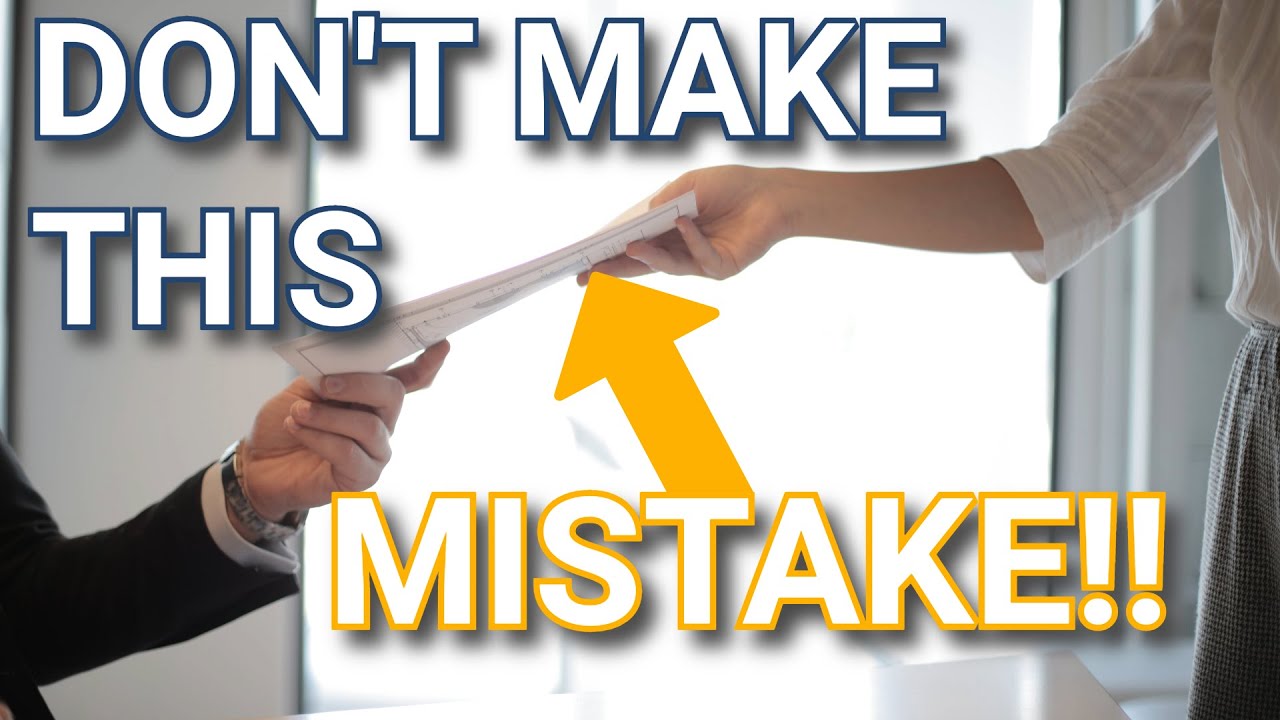 5 Common Resume Mistakes You DON’T Want to Make!