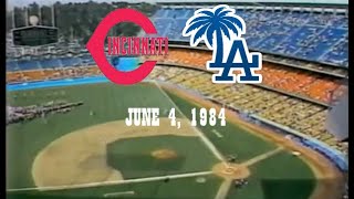 Reds vs Dodgers (June 4, 1984, Condensed with Music)