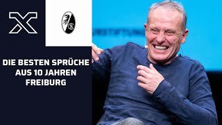 Christian Streich: Die besten Sprüche und lustigsten PK-Momente aus 10 Jahren Freiburg