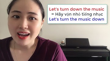 Cụm động từ thông dụng - turn down - turn over