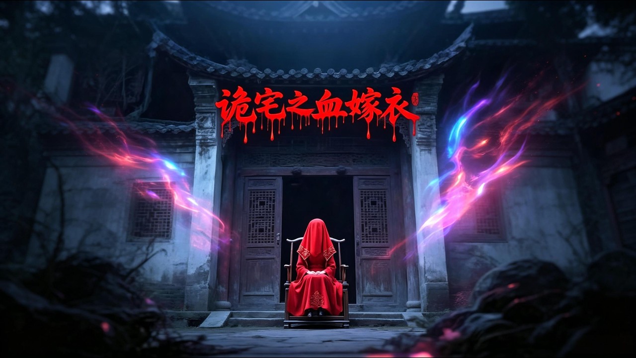 【诡宅之血嫁衣】春生打獵時闖入荒村壹座陰森老宅，在遭遇襲擊後帶出壹件血紅色嫁衣（29集）#短剧 #悬疑