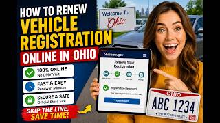 How to renew vehicle registration online in Ohio