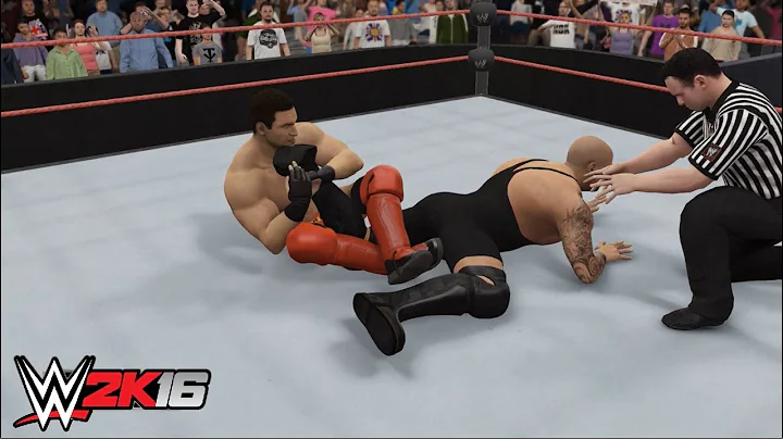 WWE 2k16 - Ken Shamrock vs. Kama Mustafa | PS4 Gameplay