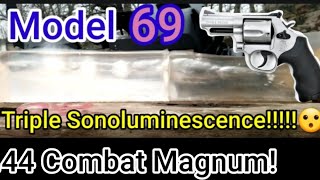 GEL! S&W Model 69 2.75 COMBAT MAGNUM .44 Gel testing | Small frame .44 MONSTER!