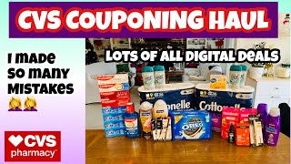 CVS COUPONING HAUL\/ All digital and printable deals\/ Learn CVS Couponing