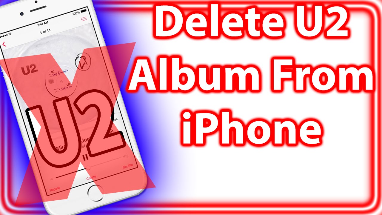 How To Remove & Delete U2 Album From iPhone YouTube