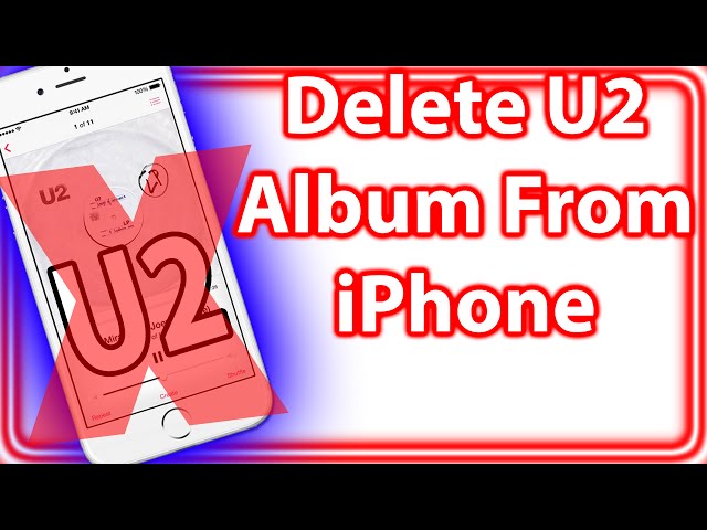 How To Remove & Delete U2 Album From iPhone - YouTube