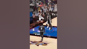 Allen Iverson Insane Self-Pass Layup #nba2k24 #gaming
