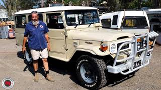 HJ47 1984 Troop Carrier Restored & Used For What It Was Built For