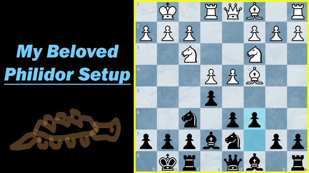 Как играть защиту Филидора || Структуры защиты Льва || Шахматные дебюты за чёрных