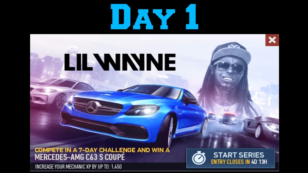 NFS: No Limits | Lil Wayne Special Event - Mercedes AMG C63 | Day 1